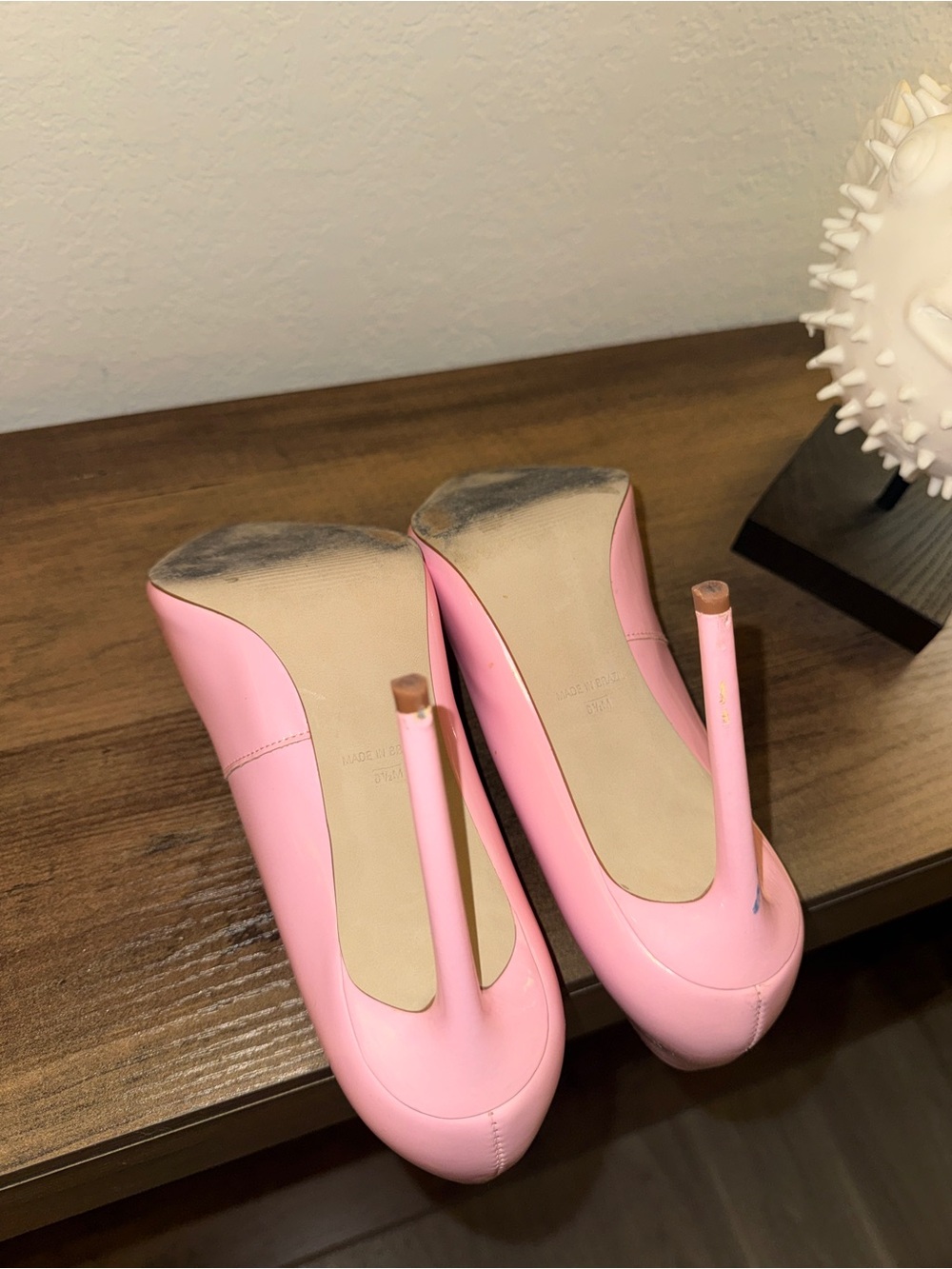 Steve Madden Pink Patent Stiletto Pumps - Picture 4 of 4